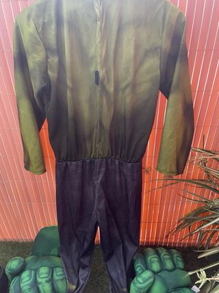 Disfraz Hulk Infantil máscara y guantes