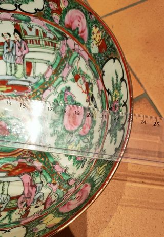 Cuenco de porcelana de Macao