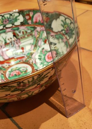 Cuenco de porcelana de Macao