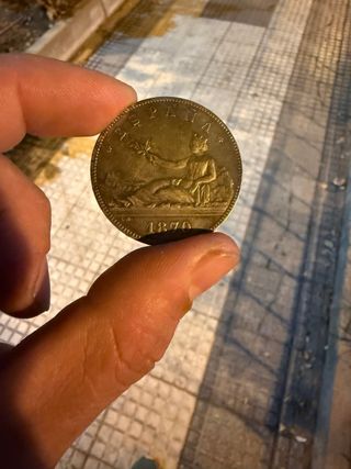 5 Pesetas 1870