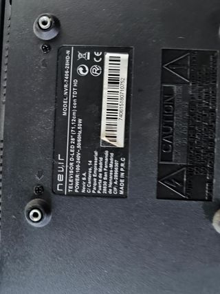 Televisión Nevir 28 NVR-7406-28HD-N