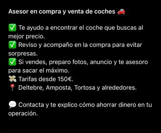 Asesor de compra y venta 