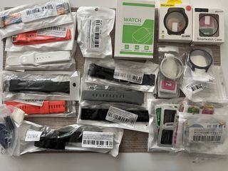 Lote de mallas, protectores & acc para relojes