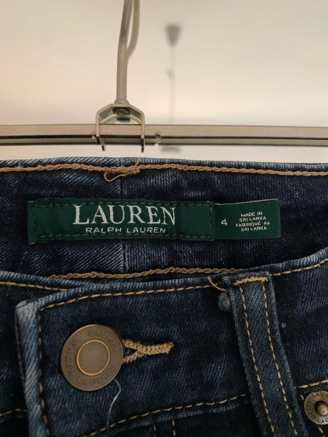 Vaquero Ralph Lauren azules, talla 4,