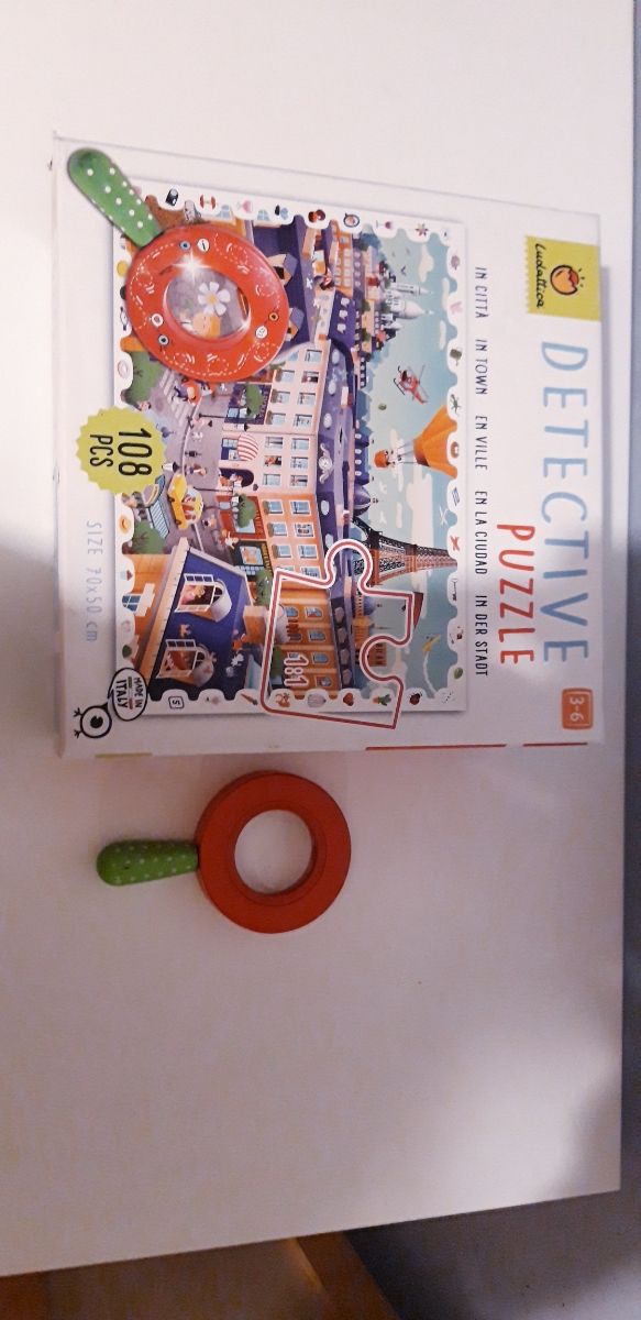 Puzzle Detective Ludattica 108 piezas