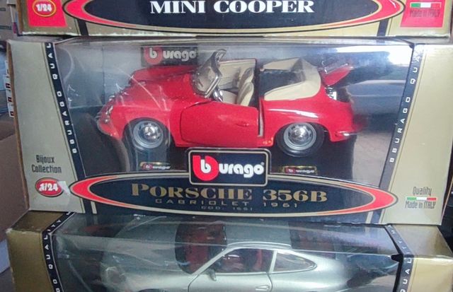 Bburago burago Porsche 356B Cabriolet 1:24 COD 156