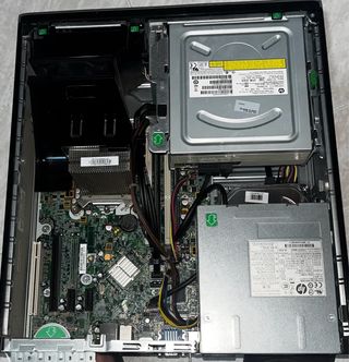 Computer HP Compaq 6200 Pro + Monitor Dell 17''