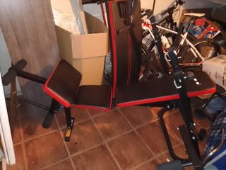 Banco de pesas multifuncional