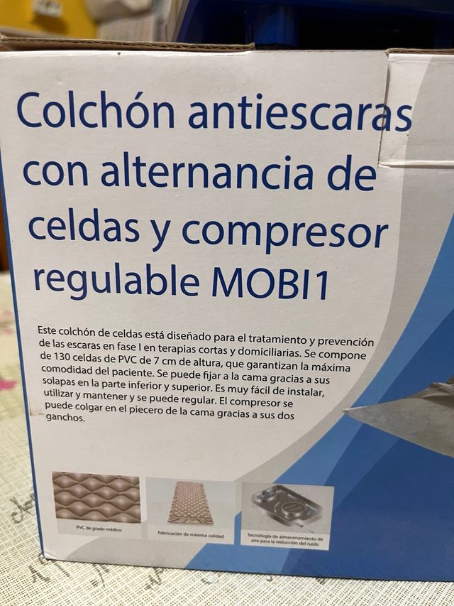 Colchón Antiescaras MOBICLINIC con compresor