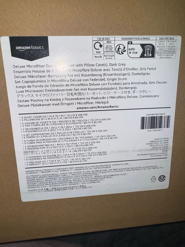 Funda Nórdica Cama 90 - 2 Piezas NUEVA!