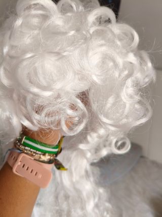 Peluca WIG ME UP Carnaval Barroco Blanca