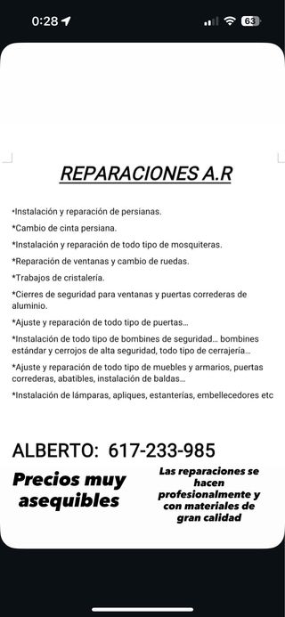 Reparaciones A.R