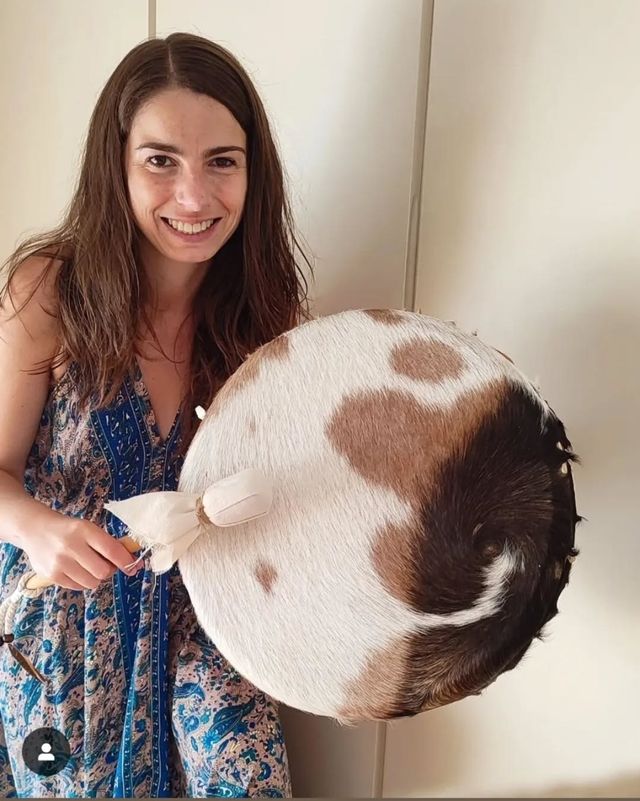 Tambor Xamânico Lakota 40cm