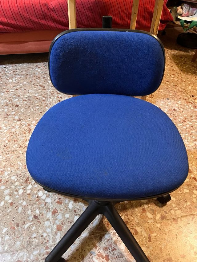 Silla de escritorio azul