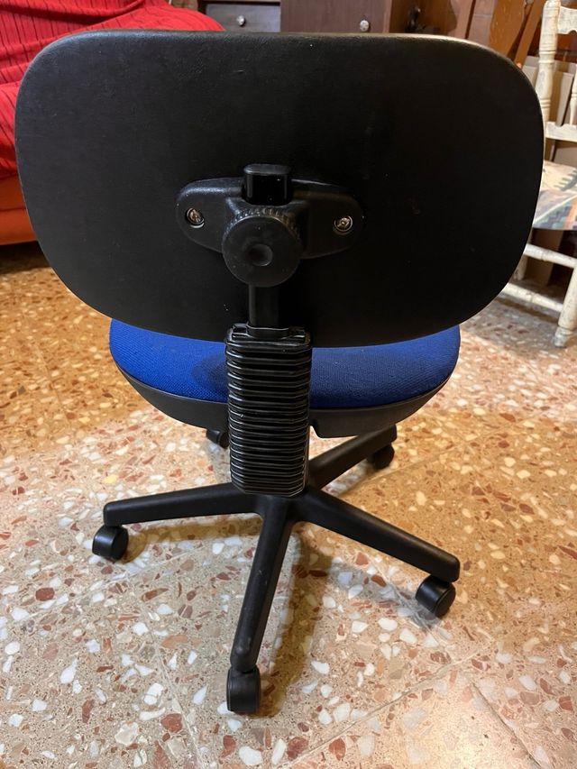 Silla de escritorio azul