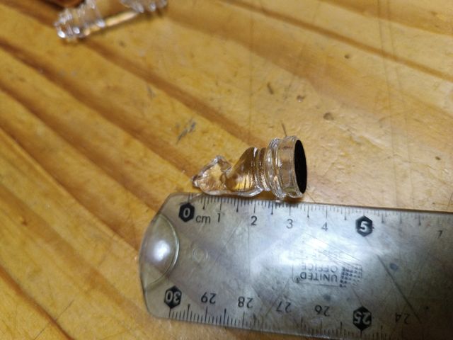 Scacchi in cristallo con custodia