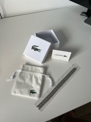 Pulsera Lacoste Plata