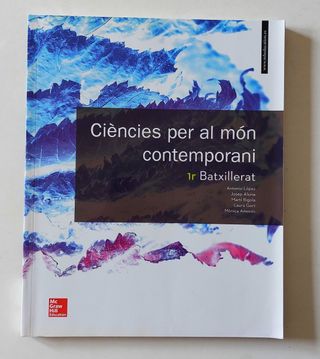 Ciencies per al món contemporani
1r Batxillerat