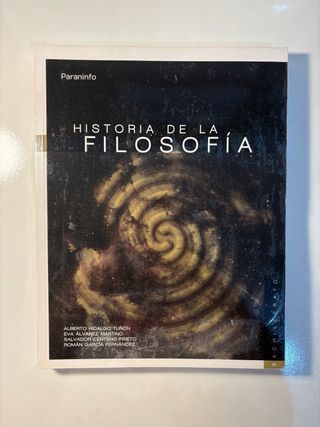 Historia de la Filosofía 2º de Bachillerato