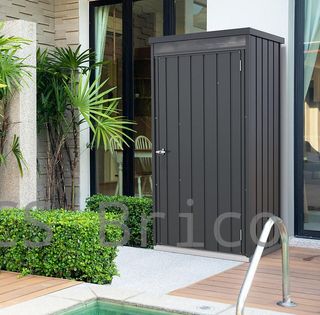 Caseta Armario Metálica Palladium 77x98x196 cm - Duramax