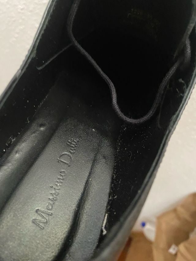 Zapatos negros de vestir MAXIMO DUTTI