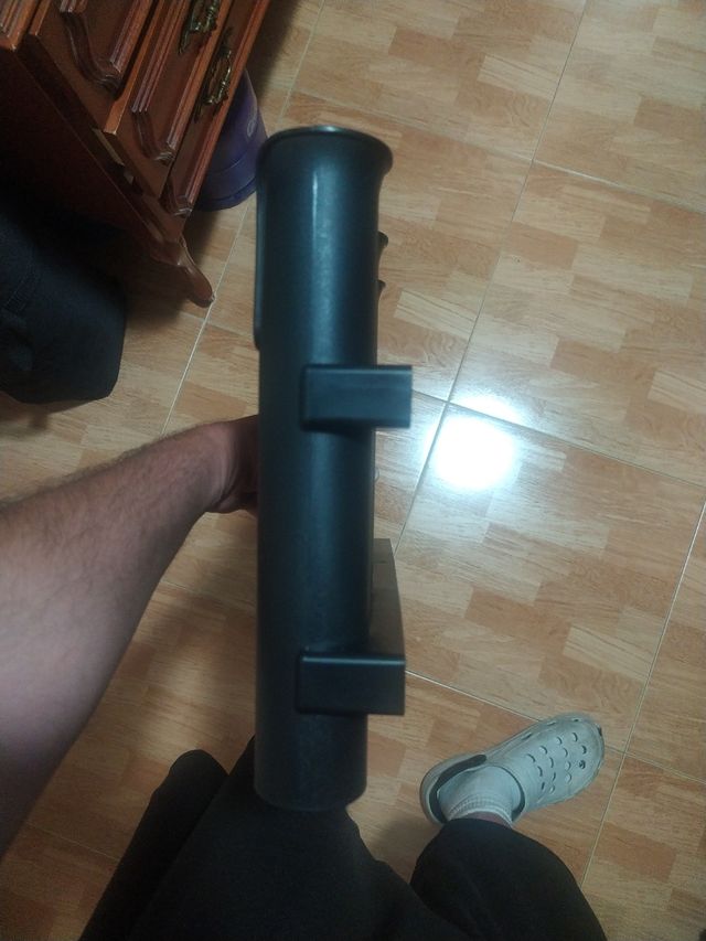 Soporte cañas pesca para pato  nuevo a estrenar