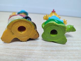 Pack 2 figuras Simpsons de goma 1990