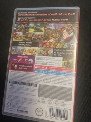 Caja de Mariokart 8 Deluxe Nintendo Switch