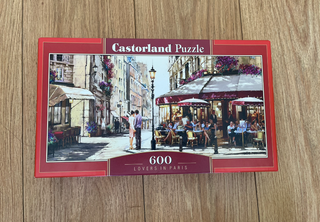 Puzzle Castorland Lovers in Paris de 600 piezas