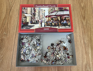 Puzzle Castorland Lovers in Paris de 600 piezas
