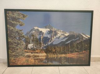 Cuadro de paisaje montañoso