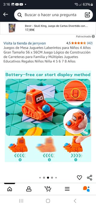 Burgkidz Lógico Constructor de Carreteras Juego