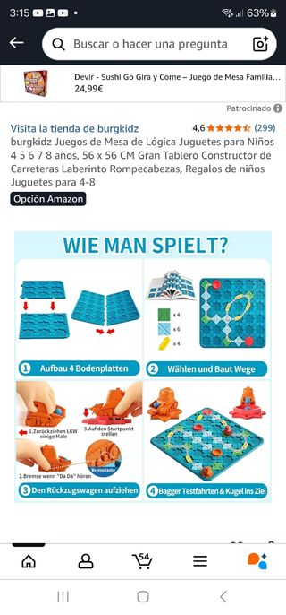 Burgkidz Lógico Constructor de Carreteras Juego