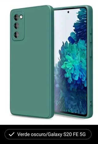 Custodia verde scuro per Samsung Galaxy S20 FE 5G