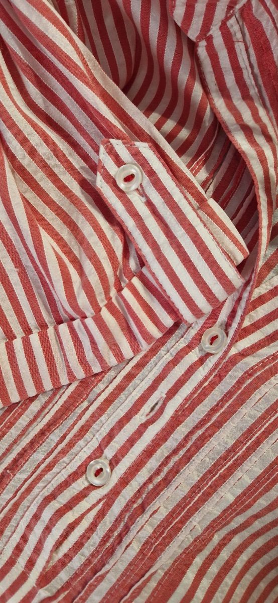 Blusa Yessica Rayas Rosas Talla S