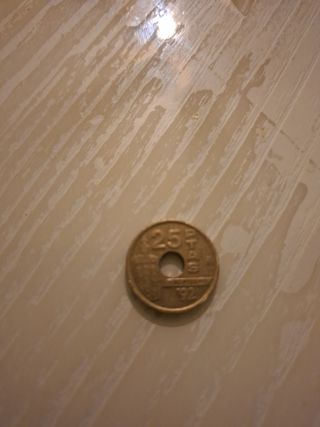 Moneda antigua 25 Pesetas 1992