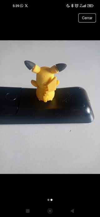 Goma de borrar Pikachu Pokemon