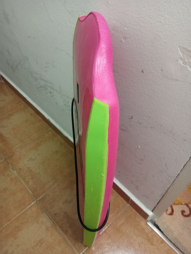 Tabla Bodyboard Infantil Rosa y Verde