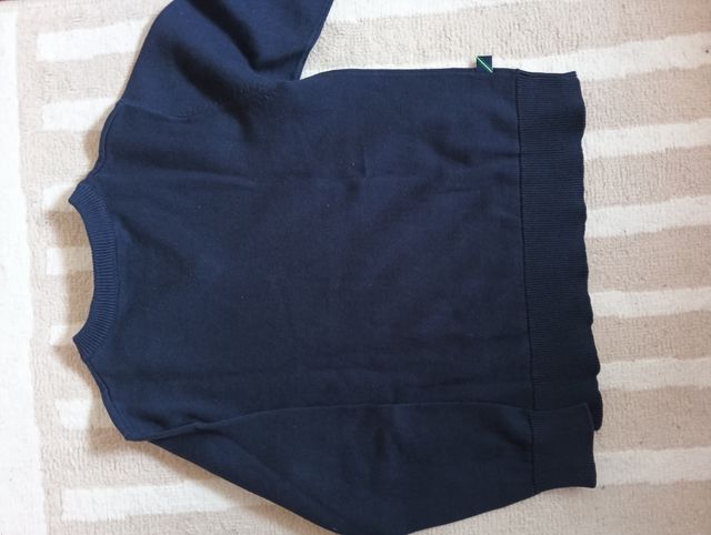 Jersey azul marino uniforme 6 años.Corte Ingles