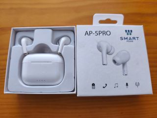 Smart Pods AP-5PRO Auriculares Bluetooth Blancos