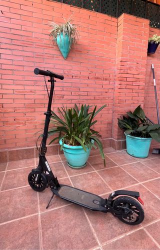 Patinete sin motor.