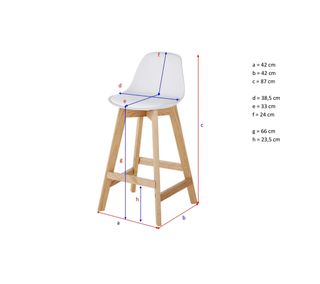 3 Taburetes Altos para Isla de Cocina