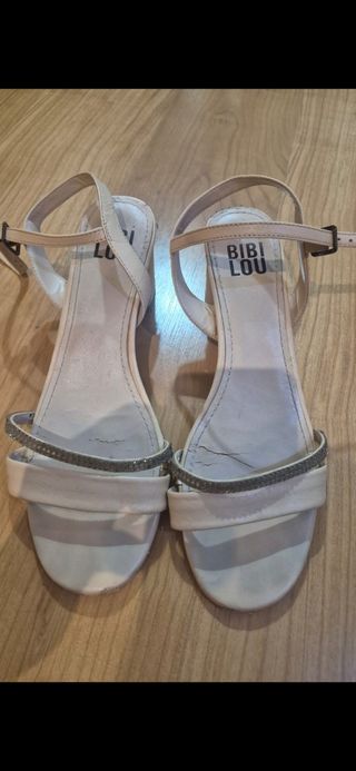 Sandalias Bibi Lou Talla 41 Beige