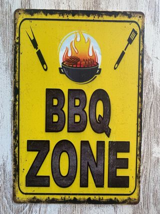 Cartel BBQ ZONE