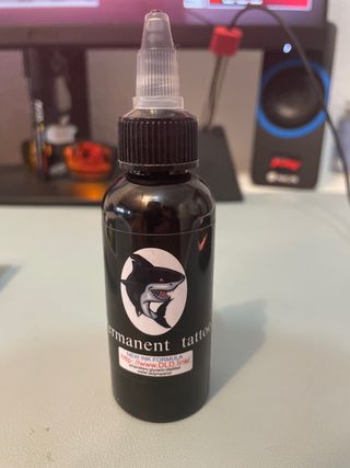 Inchiostro permanente per tatuaggi nero (regalo)