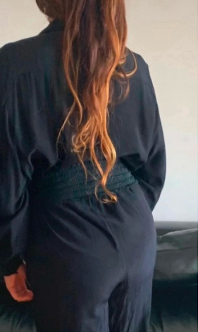 Cintura elastica vintage nera/lurex