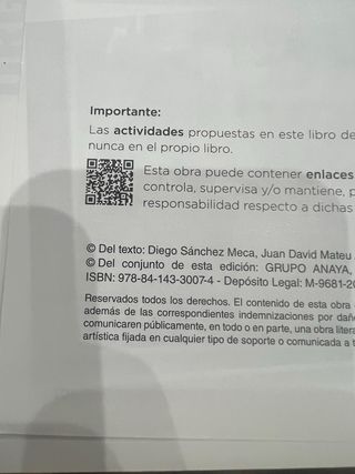 Historia de la filosofía 2 Bachillerato.