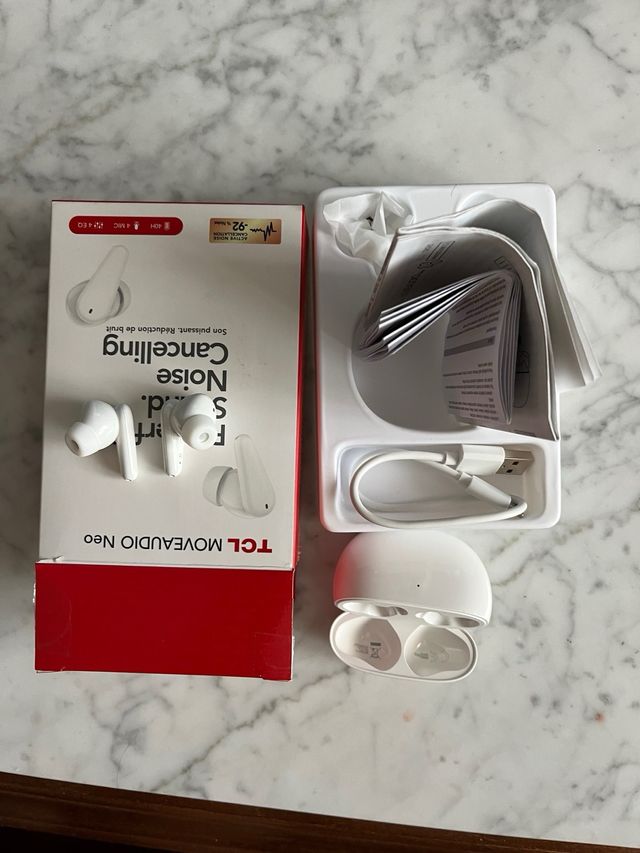 Auriculares TCL Moveaudio Neo Blancos