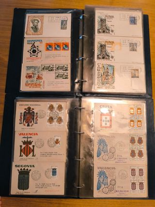 Sellos y Sobres Primer Día de Circulación. 240 und