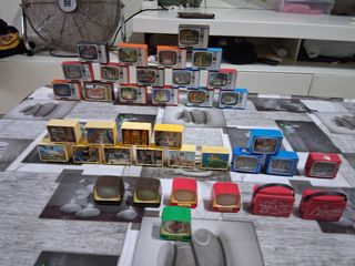 Televisores de juguete con diapositivas